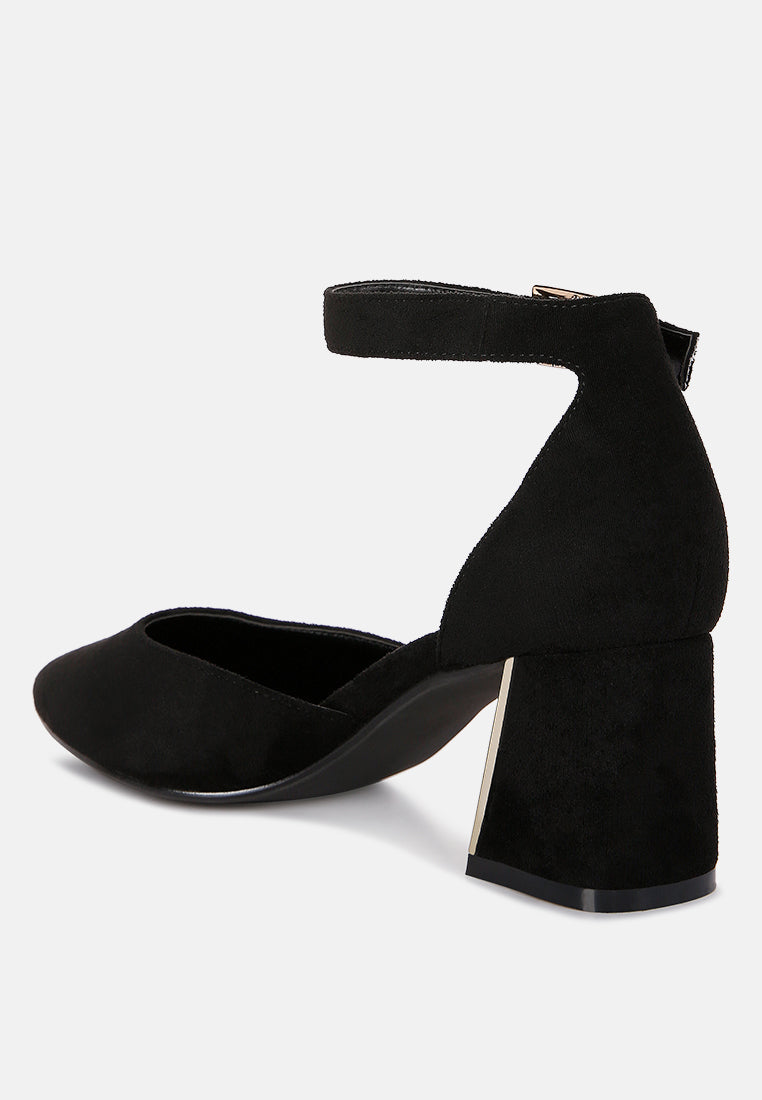 metallic accent angle heeled sandals by mode#color_black