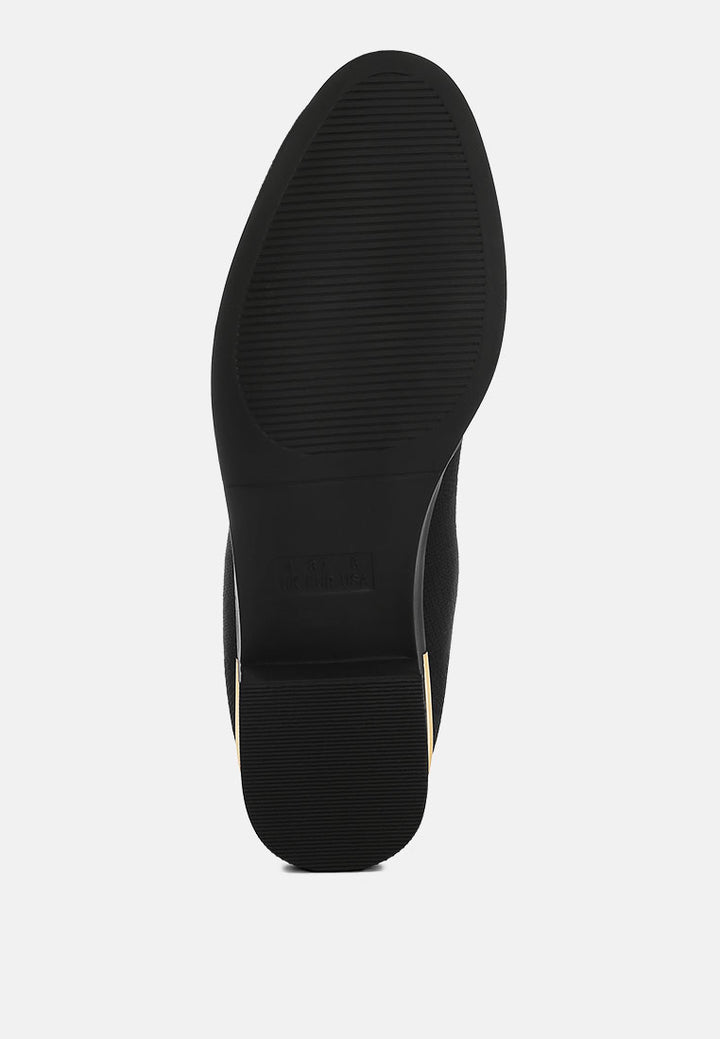 rosamund knitted sock boots#color_black