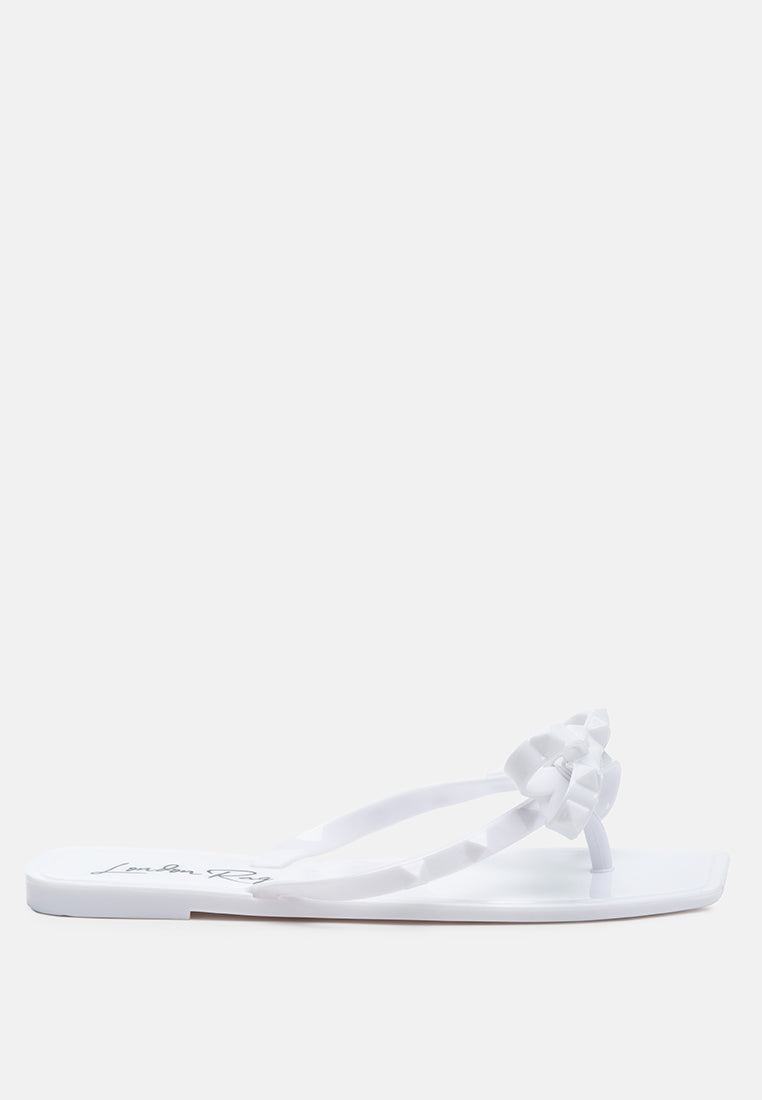 retta bow thong flats by ruw#color_white