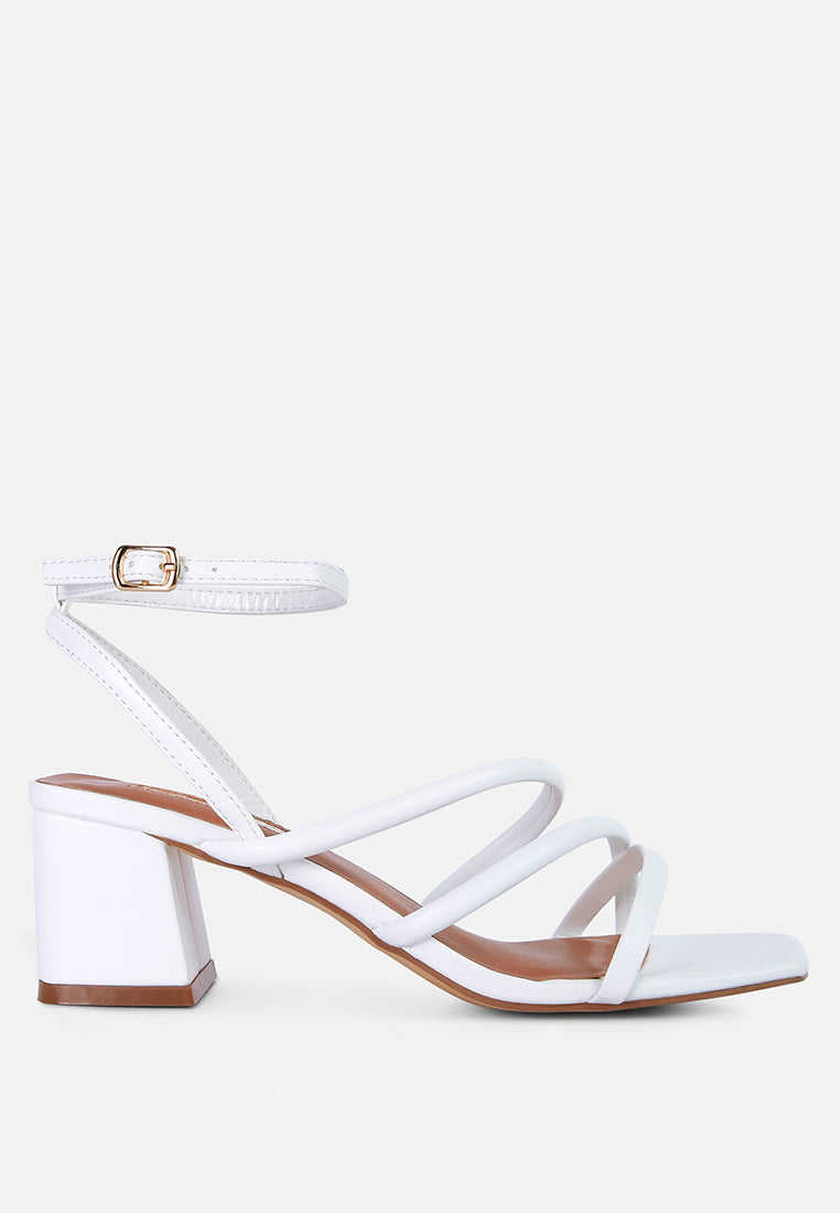 right pose croc mid block heel casual sandals#color_white