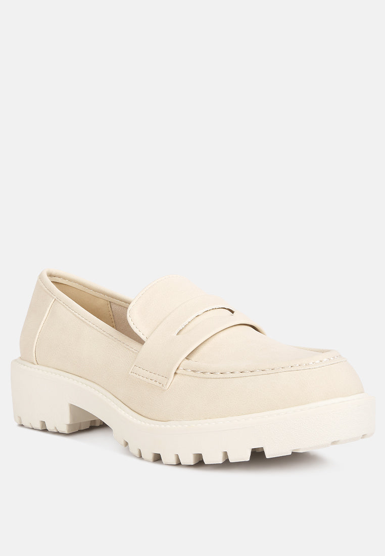 mosly semi casual lug loafer#color_off-white