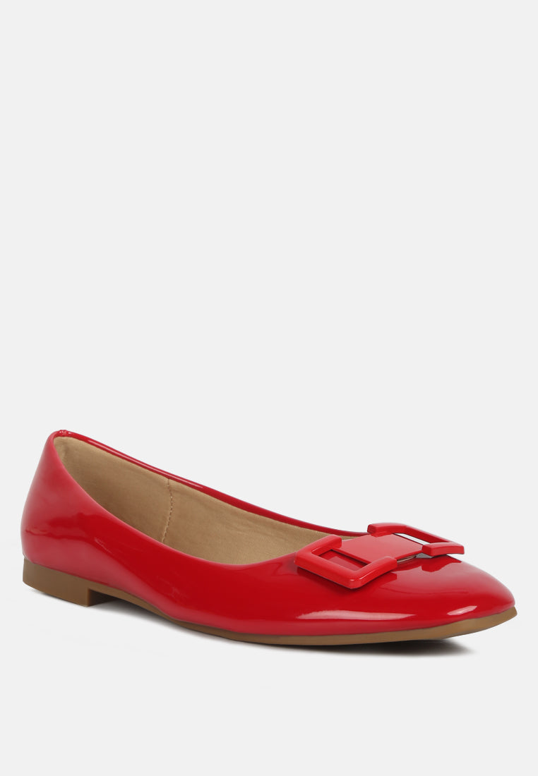 nek embellished flat ballerinas by ruw#color_red