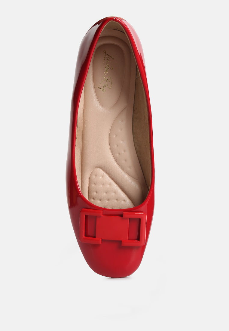 nek embellished flat ballerinas by ruw#color_red