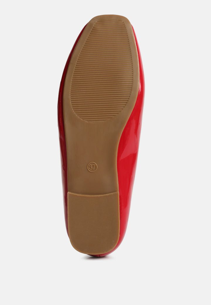 nek embellished flat ballerinas by ruw#color_red