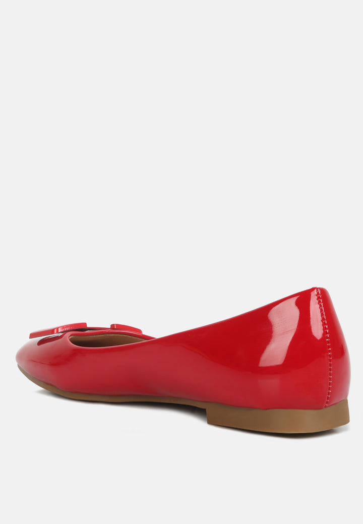 nek embellished flat ballerinas by ruw#color_red