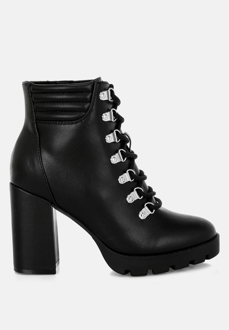 hamiltons lace up block heel boots by ruw#color_black