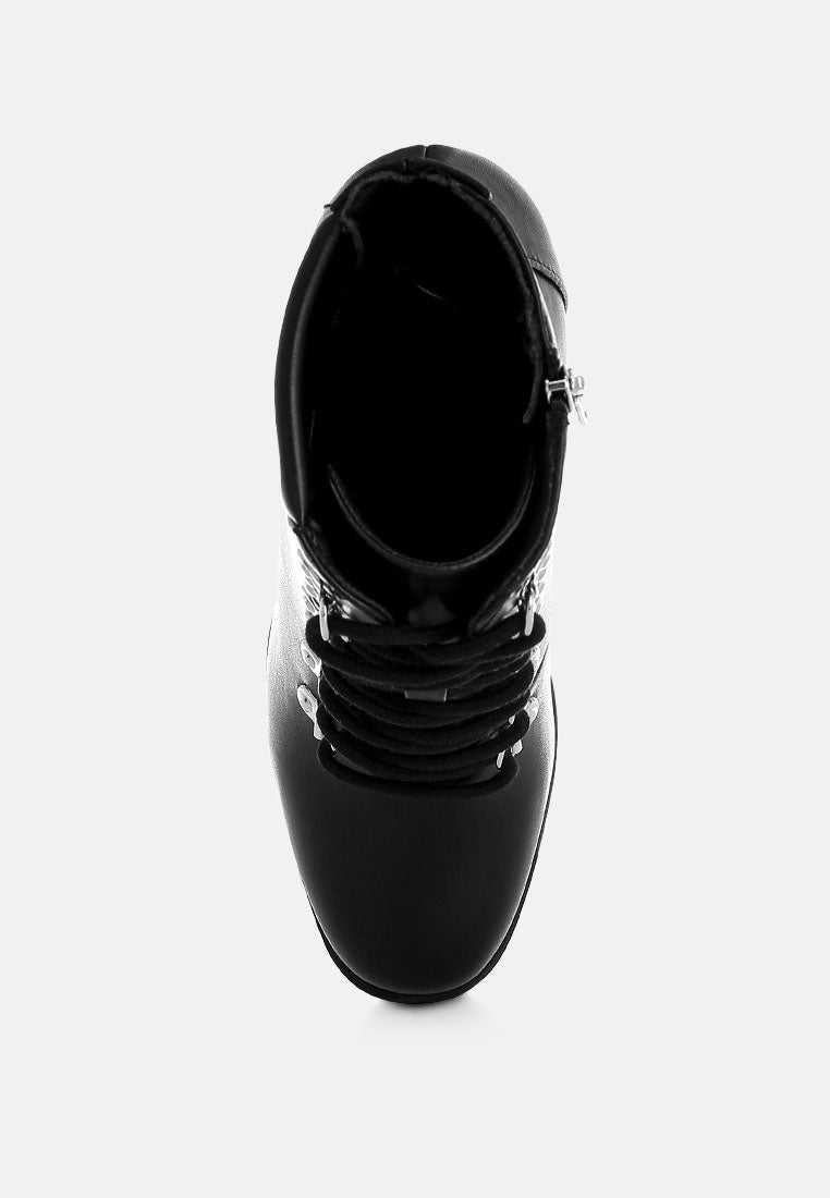 hamiltons lace up block heel boots by ruw#color_black