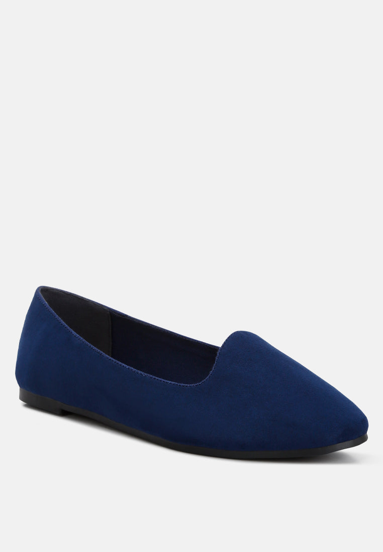 casual flat ballerinas by rag#color_navy