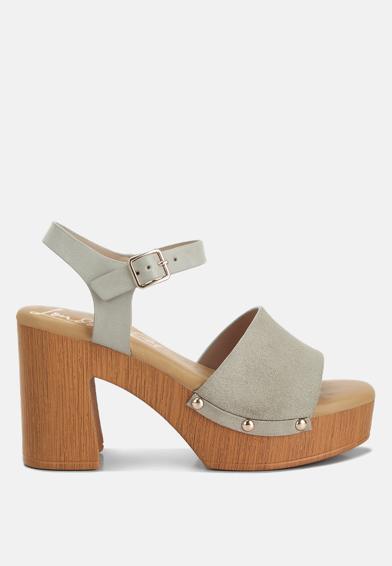 suede high block sandals by rag#color_beige