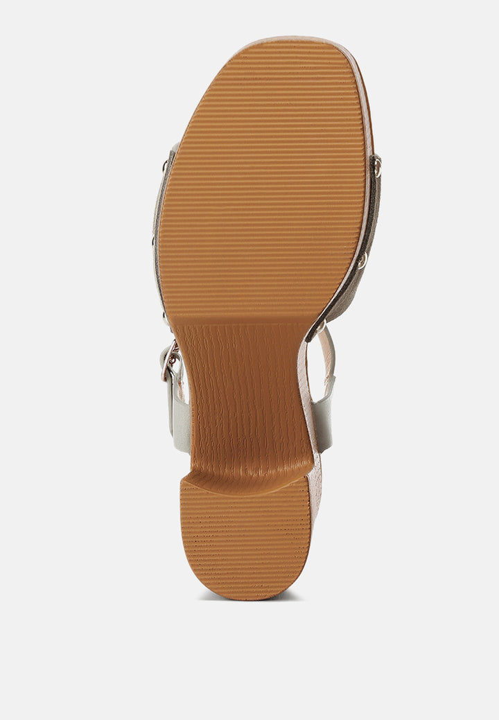 suede high block sandals by rag#color_beige