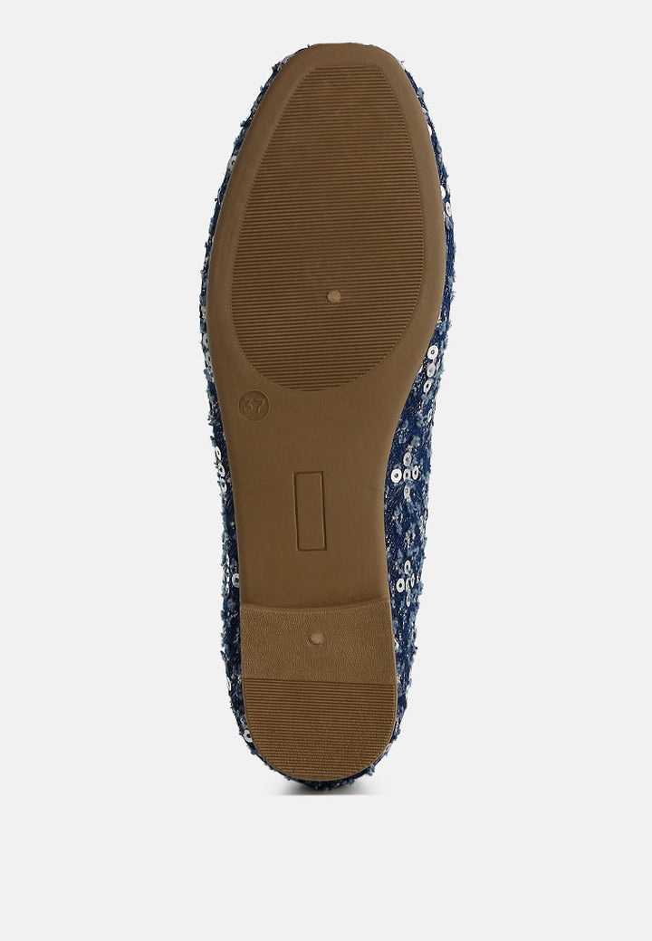 sequin ballet flats by mode#color_blue