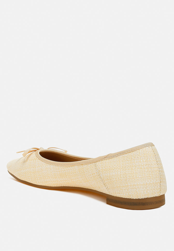 raffia ballet flats by rag#color_natural