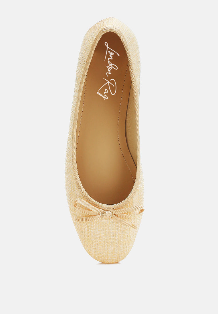 raffia ballet flats by rag#color_natural