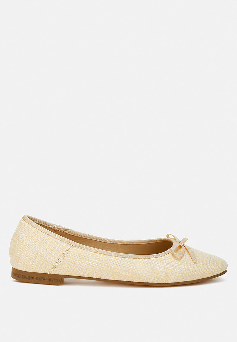 raffia ballet flats by rag#color_natural