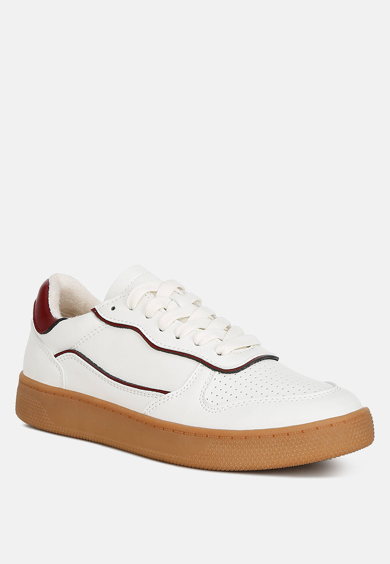 everyday sneakers by ruw color_white_red