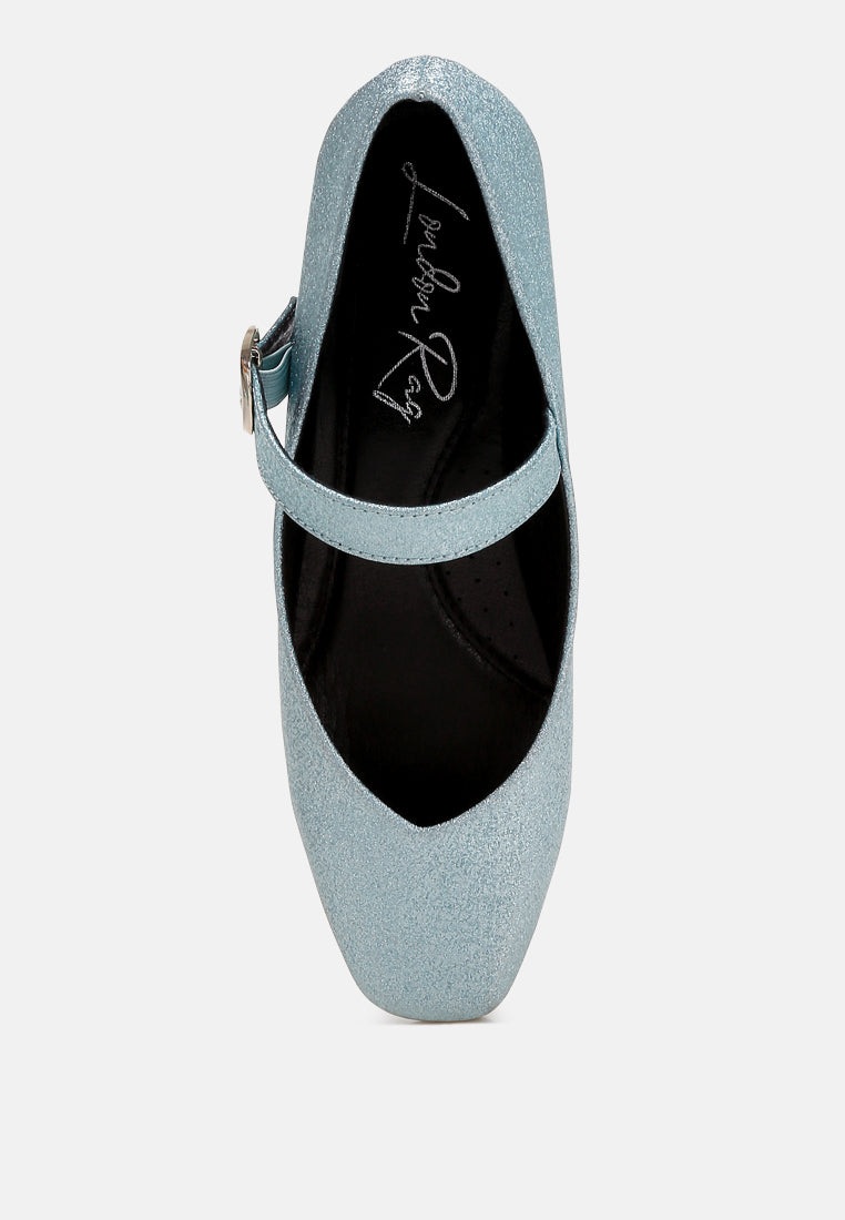 glitter pin buckle ballerinas by rag#colour_baby blue