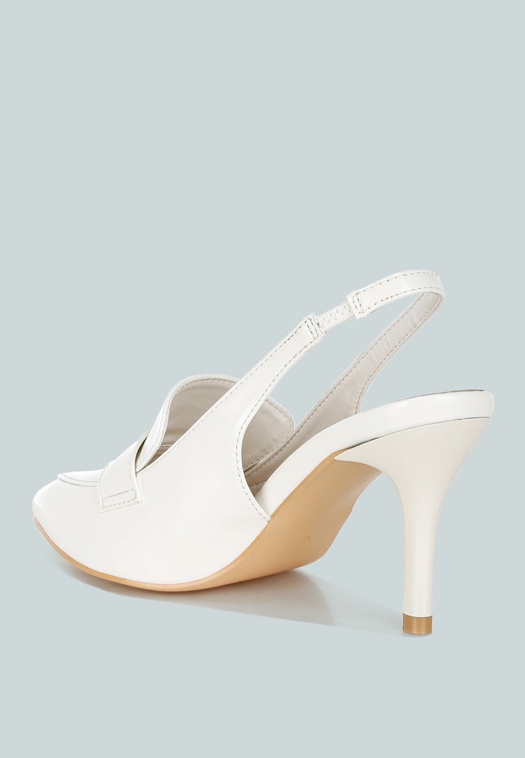 slingback loafer sandals by rag#color_white