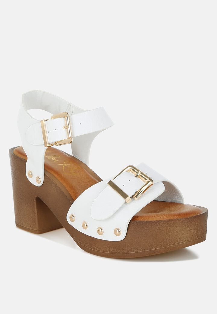 ompasa genuine leather clog sandals by mode#color_white