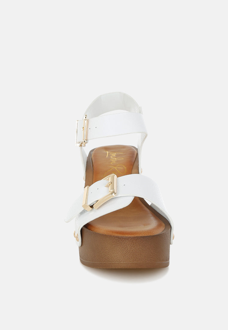 ompasa genuine leather clog sandals by mode#color_white