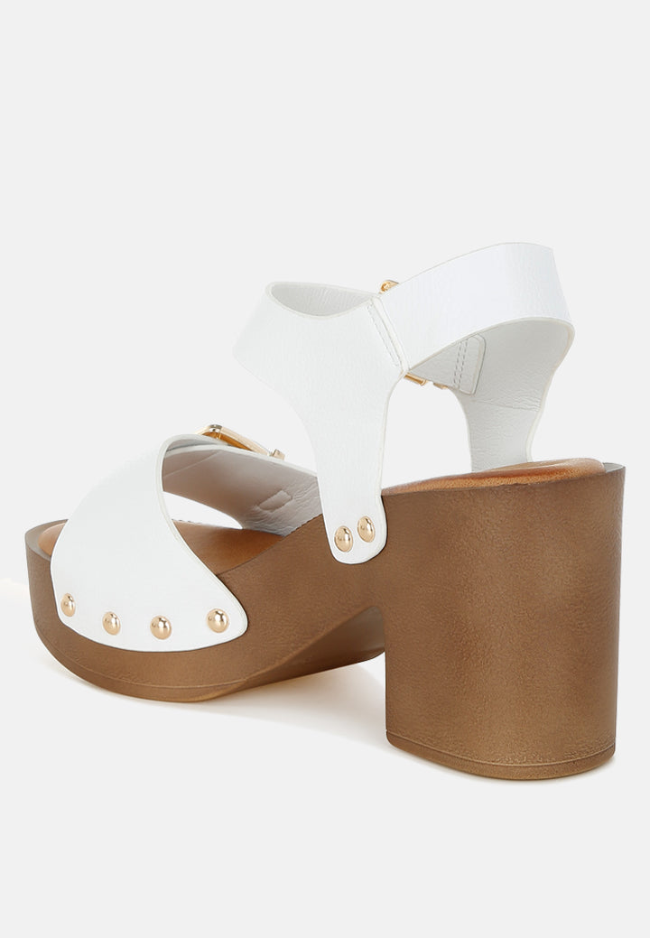 ompasa genuine leather clog sandals by mode#color_white