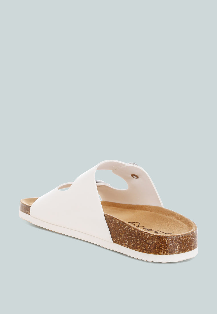 gloriosa the double strap slide sandals#color_white-nubuck-faux-leather