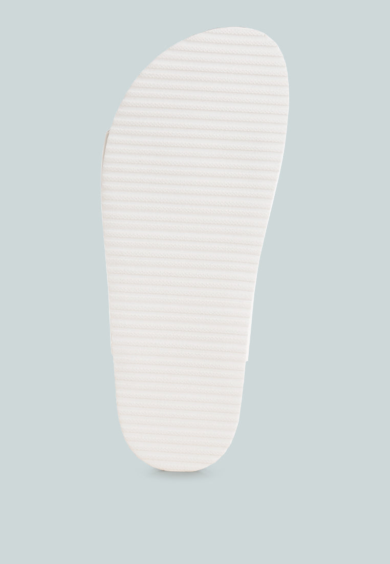 gloriosa the double strap slide sandals#color_white-nubuck-faux-leather