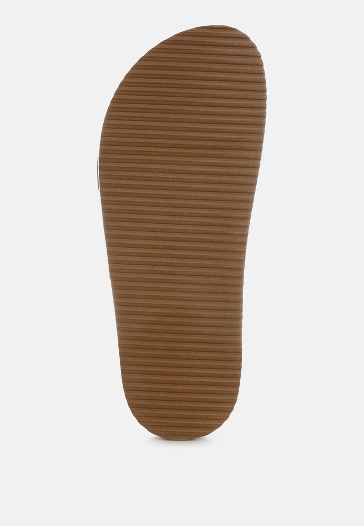 uvaria metallic slip-on sandals#color_gold-metallic-faux-leather