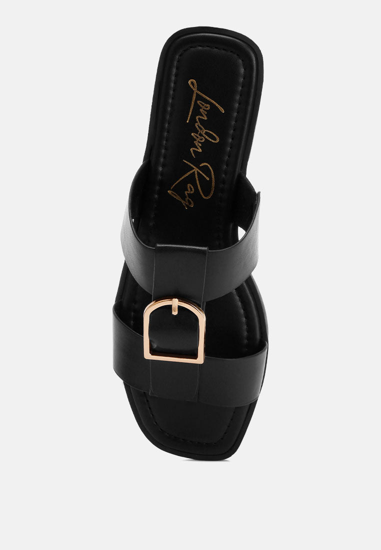 gladiator flat slip ons by mode#color_black