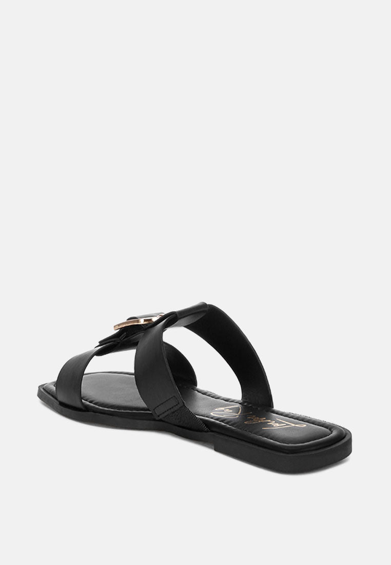 gladiator flat slip ons by mode#color_black