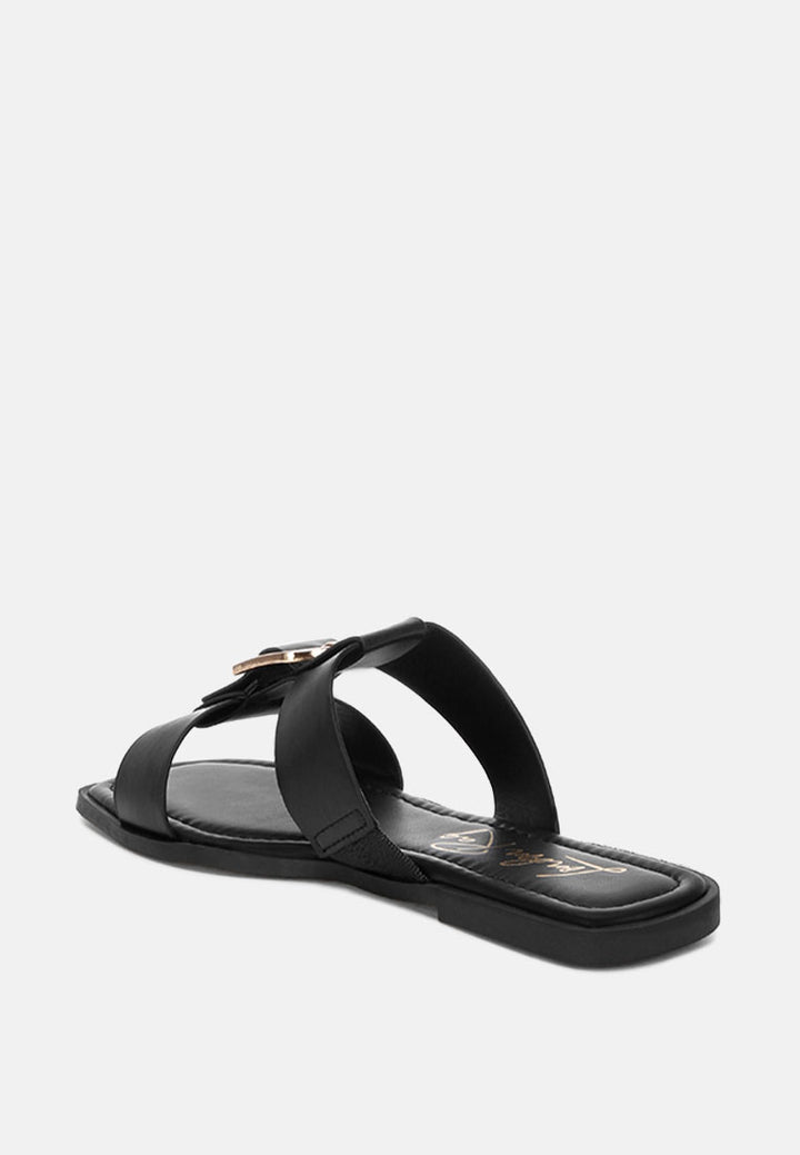 gladiator flat slip ons by mode#color_black