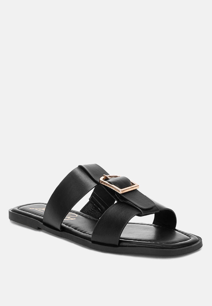 gladiator flat slip ons by mode#color_black
