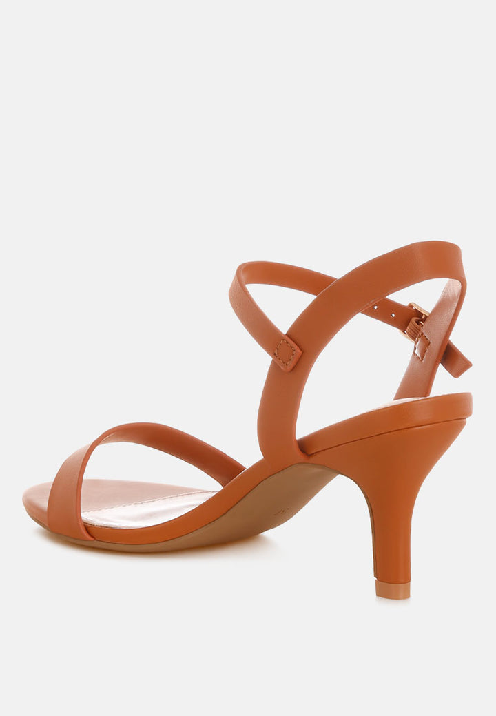 pin buckle kitten heel sandals by ft#color_tan