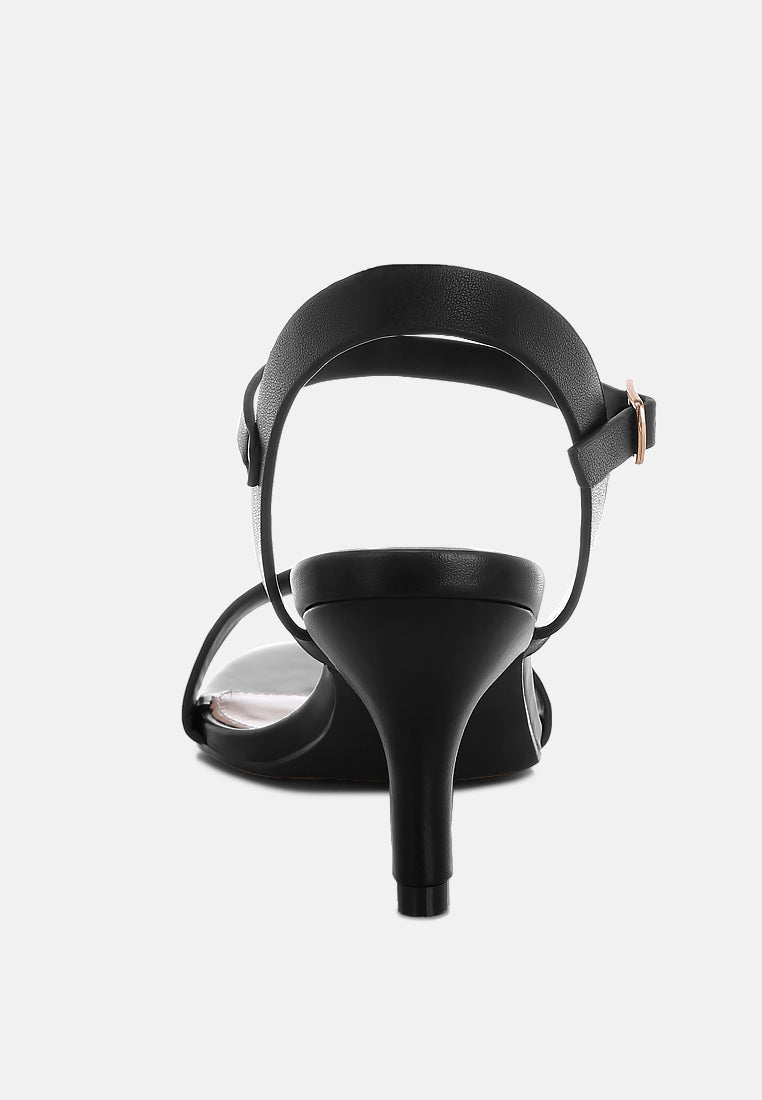 sandal tumit kucing pin gesper dengan mode#color_black