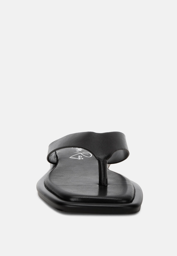 thong toe slip-ons by ft#color_black