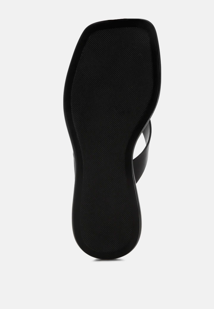 thong toe slip-ons by ft#color_black