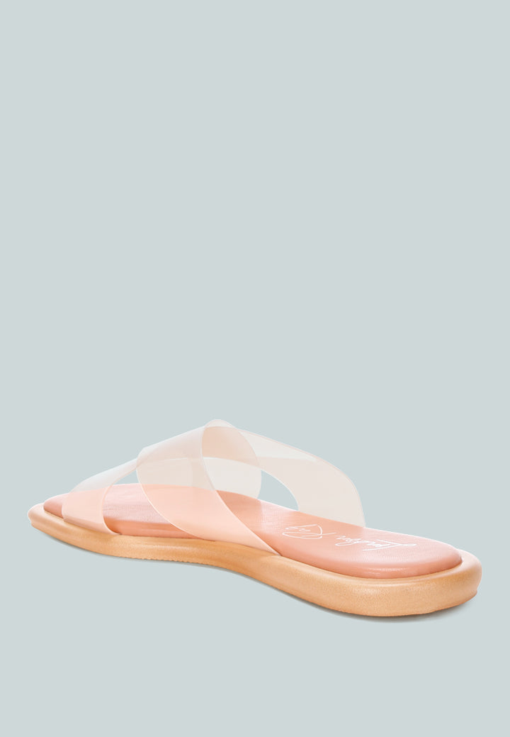 criss cross strap slip ons by ft#color_pink
