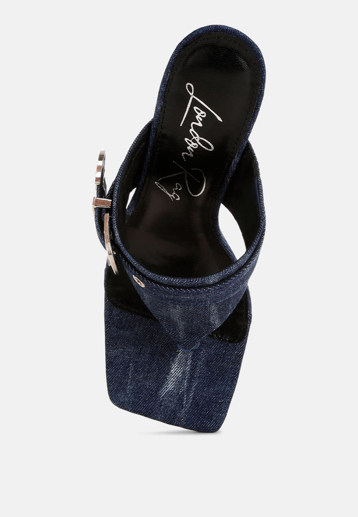 Camden Denim Slip On Sandals#color_blue-denim