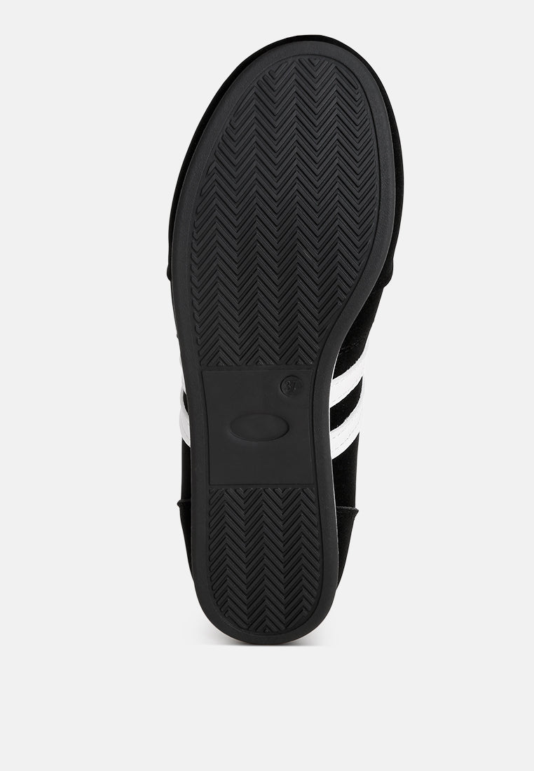 Sorin Elasticated Midfoot Strap#สี_ดำ-เรียบ