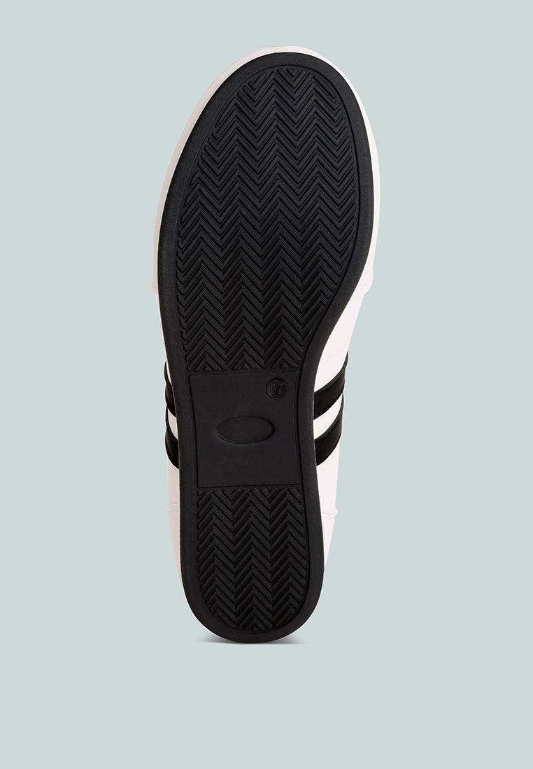 Sorin Elasticated Midfoot Strap#สี_ขาว-เรียบ