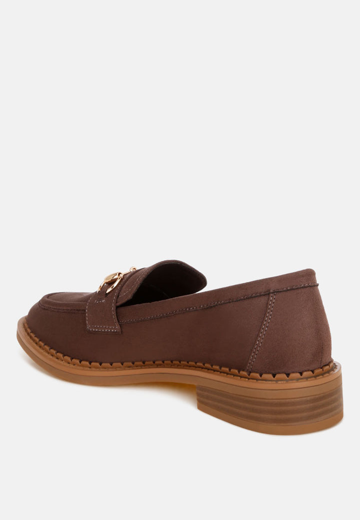 cavendish penny strap accent loafers#color_taupe-suede