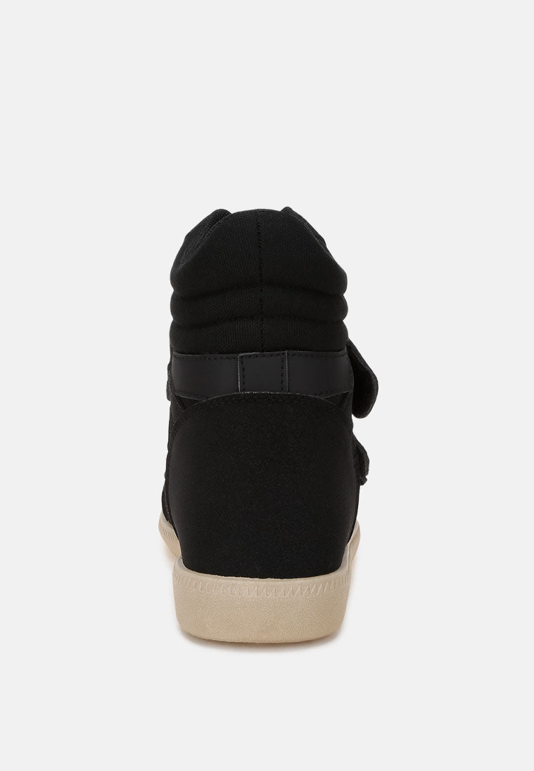 triple strap high-top sneakers by ruw#color_black