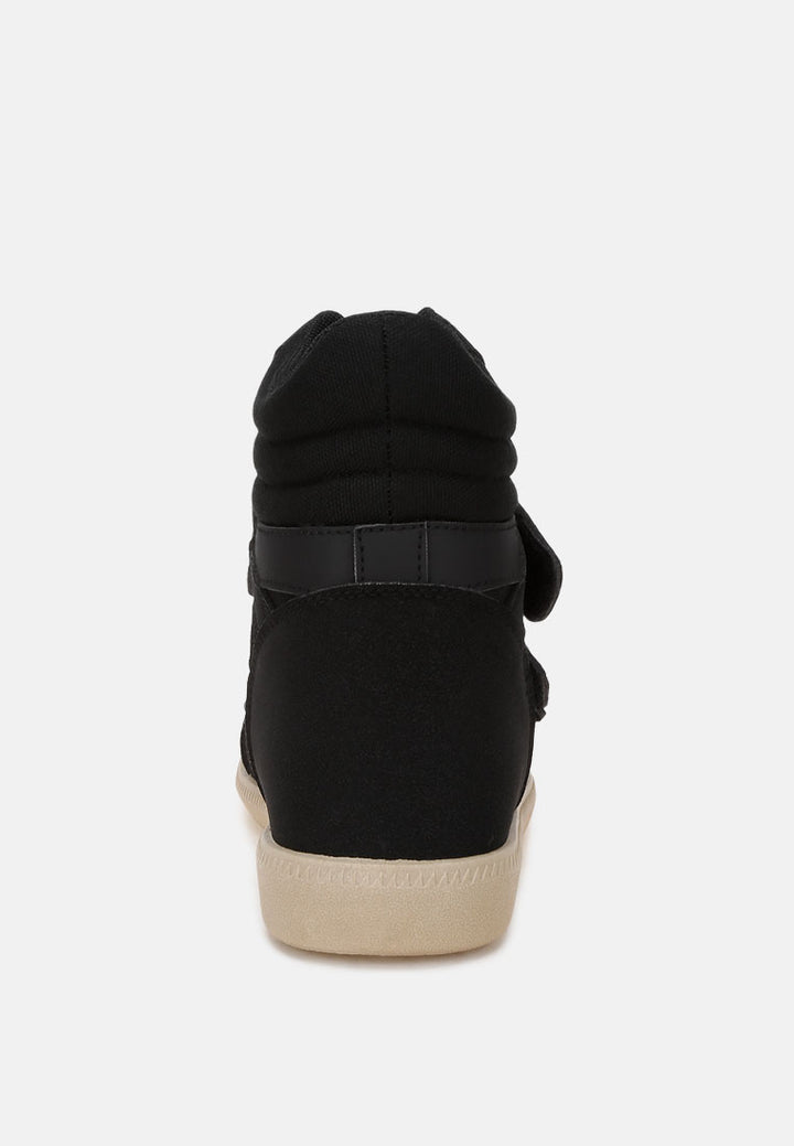 triple strap high-top sneakers by ruw#color_black