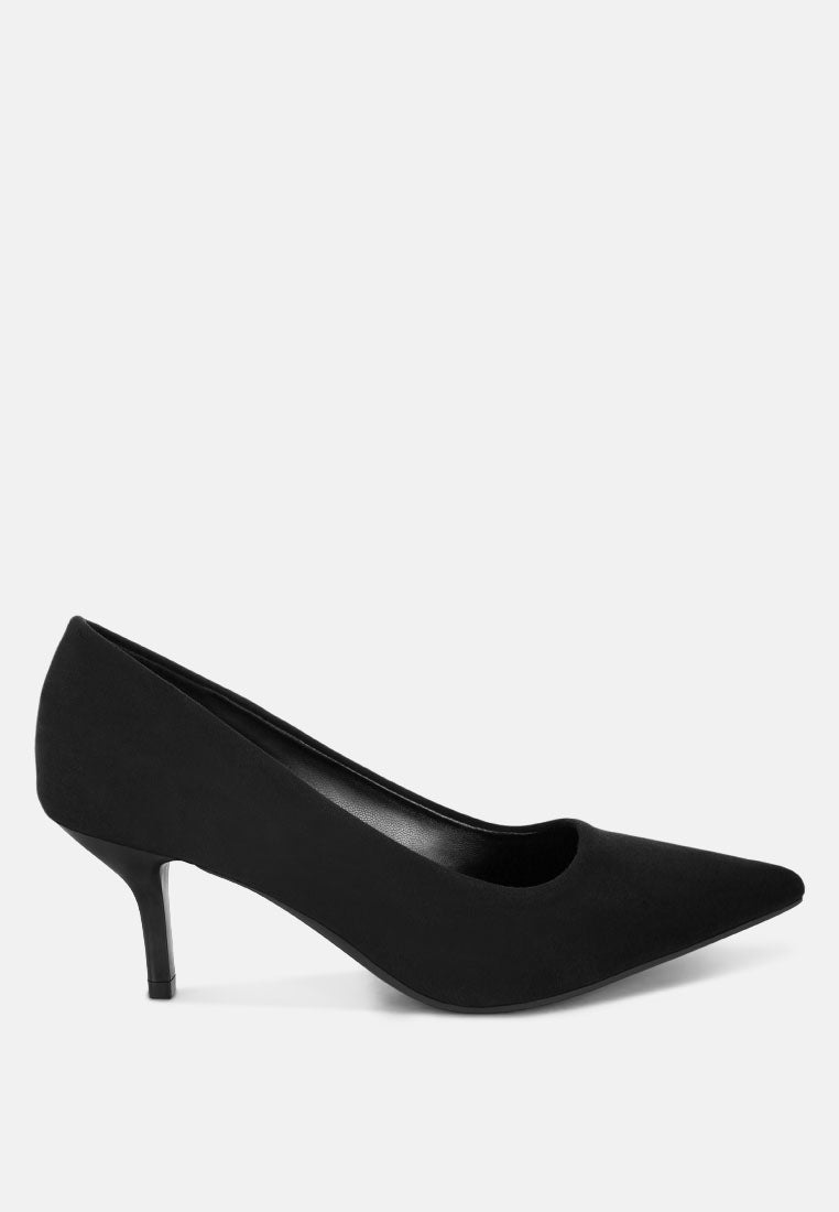 Tacones de tacón con punta en punta Iridese#color_black-suede