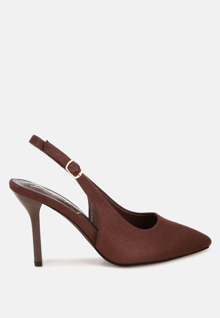 pointy toe slingback sandals#color_brown-suede
