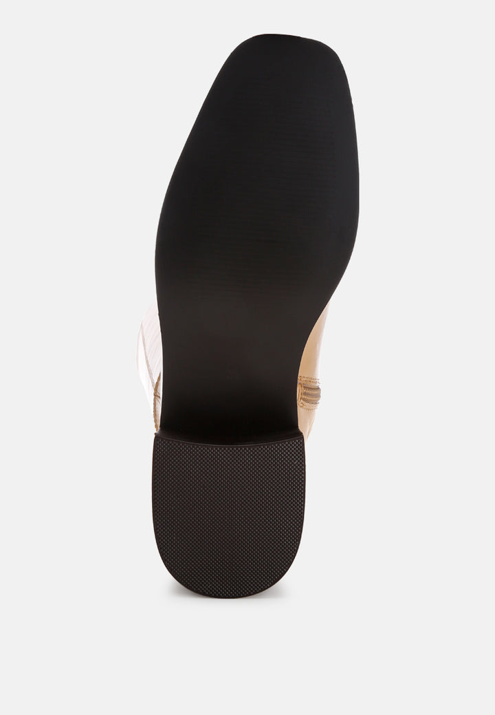 Golda Knee High Block Heel Boots#color_tan-smooth
