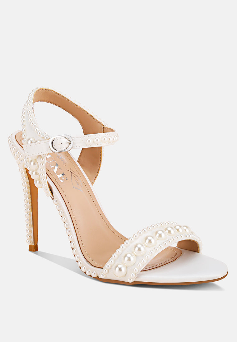 pearl embellished stiletto heels#color_off-white