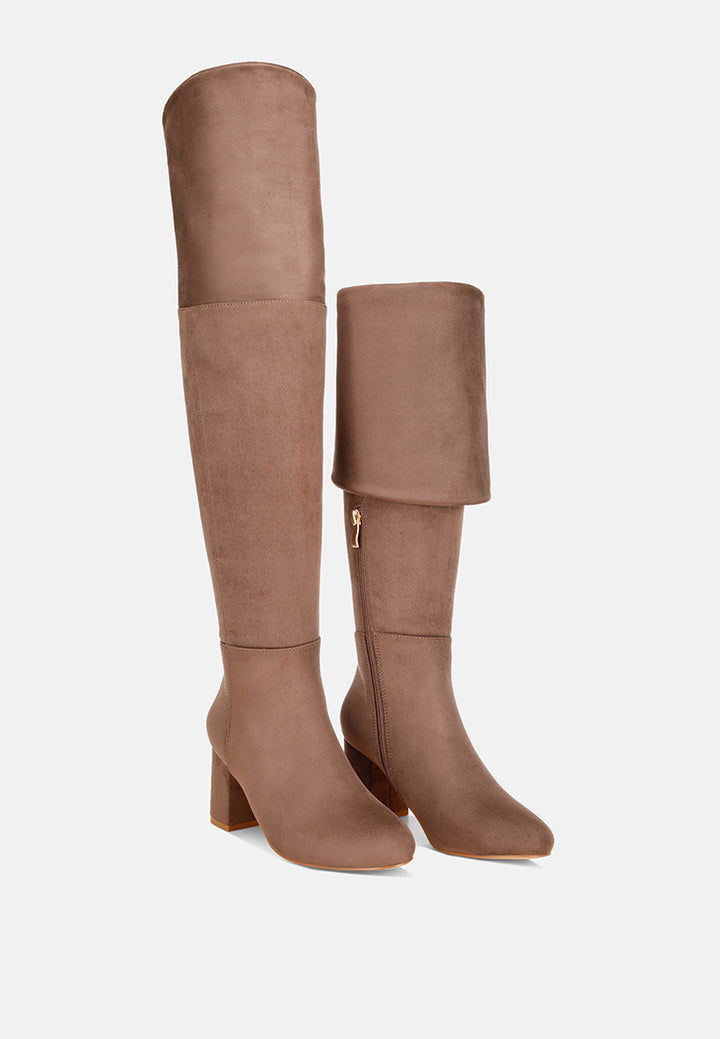 Celina Foldover Long Boots#color_taupe-suede