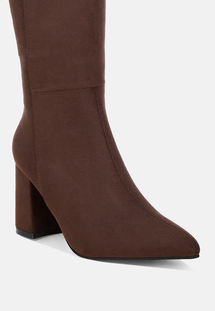 Mulbari Foldover Block Heel Boots#color_brown-suede