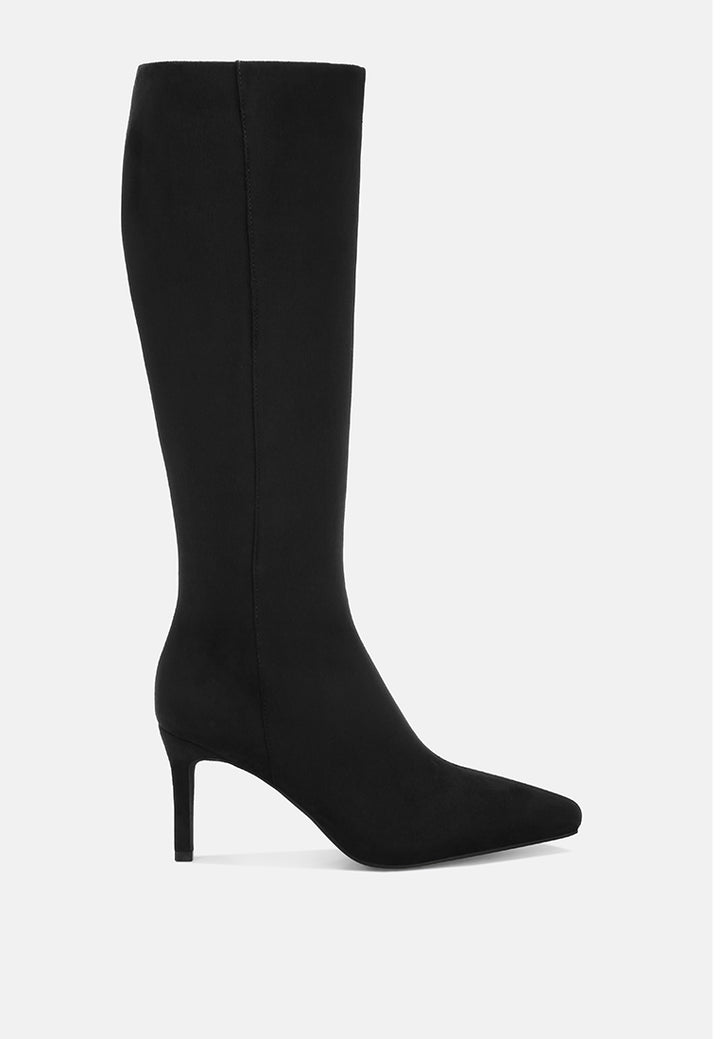Botas Nazara Tacón Stiletto#color_black-suede