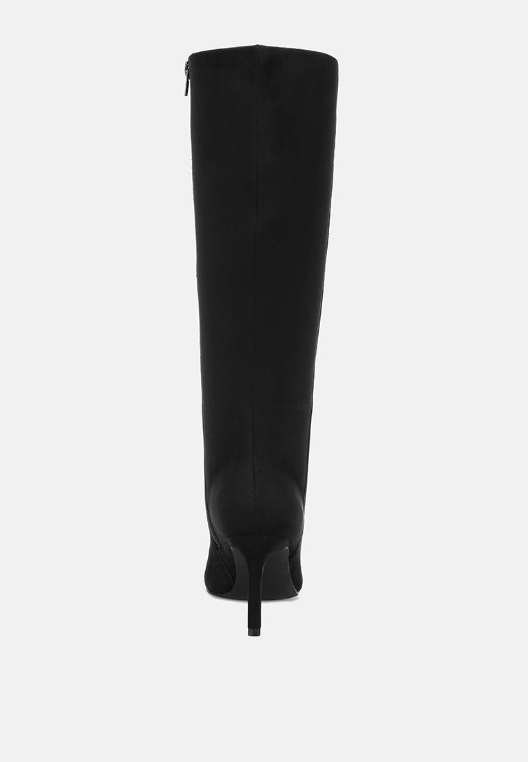 Botas Nazara Tacón Stiletto#color_black-suede